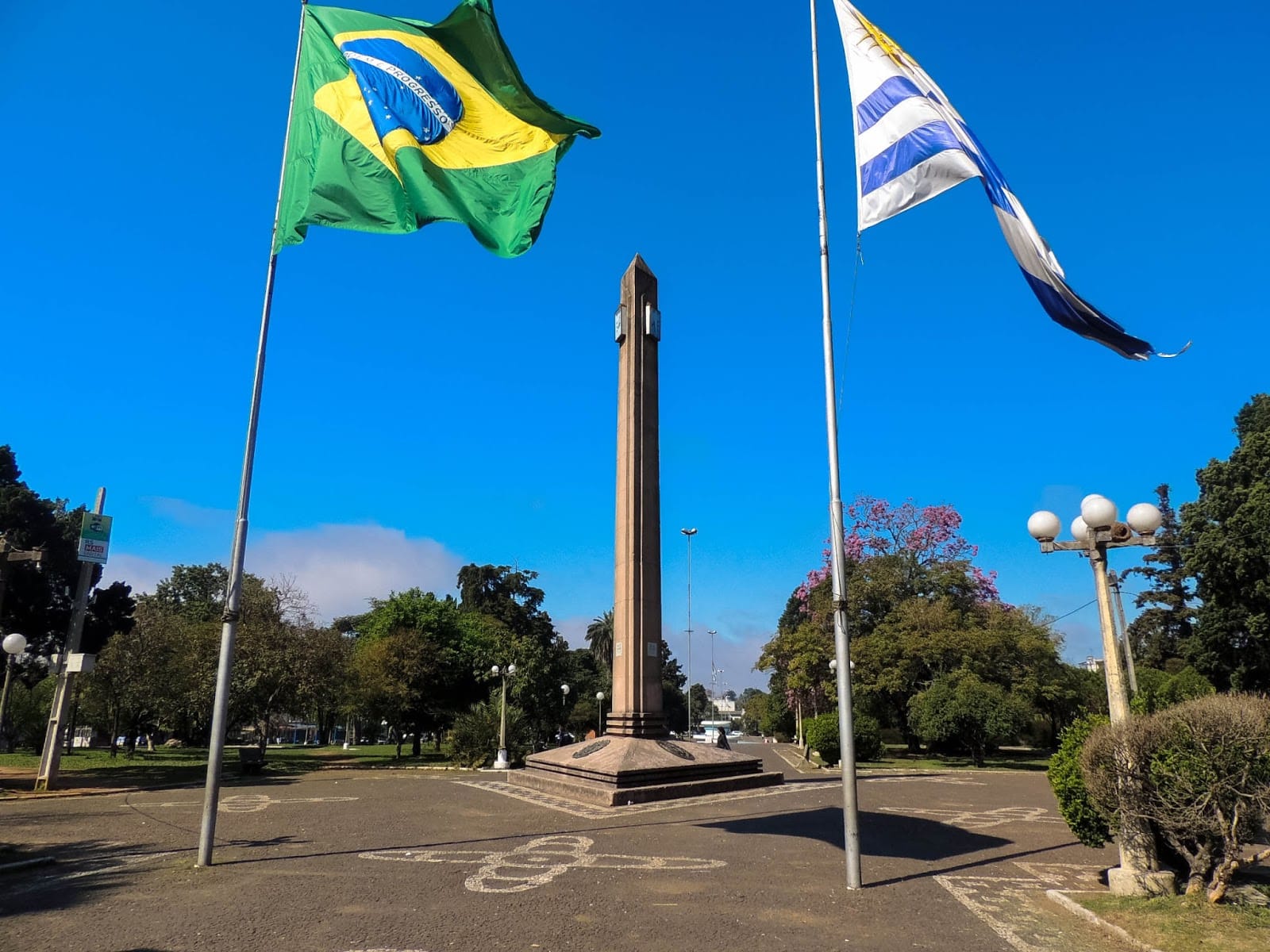 Marco fronteiriço entre Brasil e Uruguai